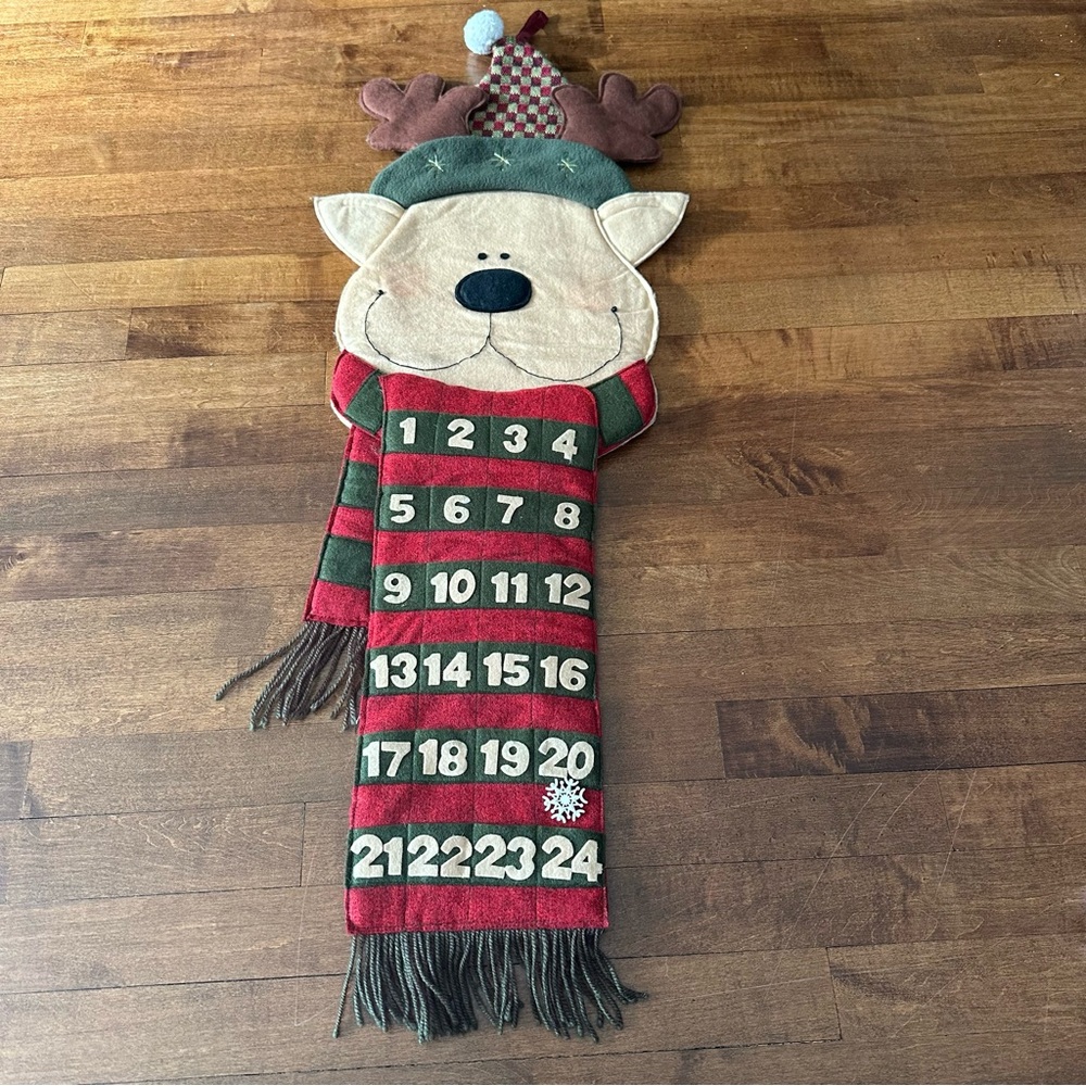 Reindeer Hanging Advent Calendar